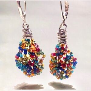 “Rock Candy” Women’s Drop Earrings